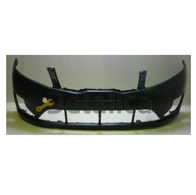 Бампер передний черный для Киа Рио 3 от 2011 (Тайвань)
