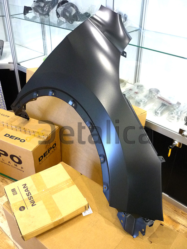 Крыло переднее правое для Ниссан Кашкай J11 оригинал рус.