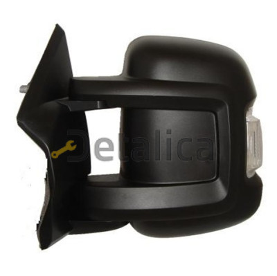 Зеркаало левое механическое с указателем поворота convex для Пежо Боксер