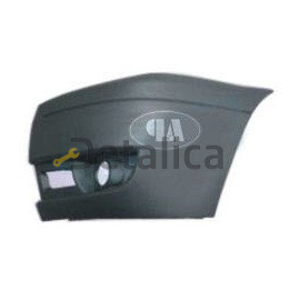 Боковина бампера передняя левая с отверстием под противотуманки для Форд Транзит