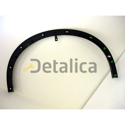Расширитель переднего левого крыла для Ниссан Х-Трейл Т32 оригинал