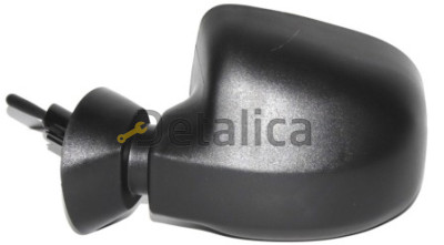 Renault LOGAN (SANDERO 08-/LARGUS 12-) зеркало лев механ больш (convex) (Россия) черн