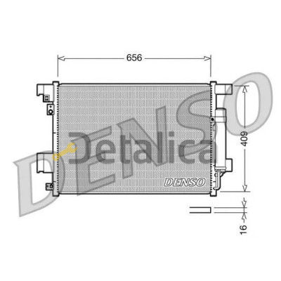 Радиатор кондиционера для Митсубиси АСХ Denso Япония