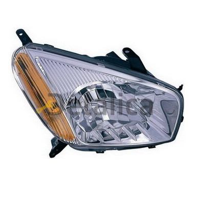 Фара правая USA  с желтый для тойота рав 4 2000-2003