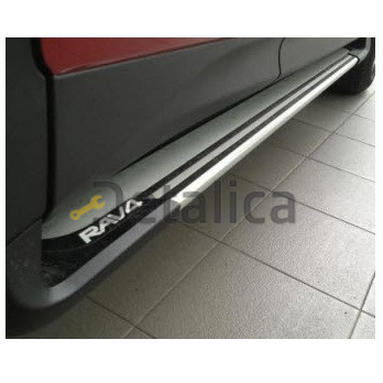 Порог-подножка левая+правая комплект для тойота рав 4 от 2013