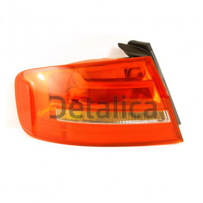 Фонарь задний внешний левый для Ауди А4 В8 от 2012 (Depo) Галоген