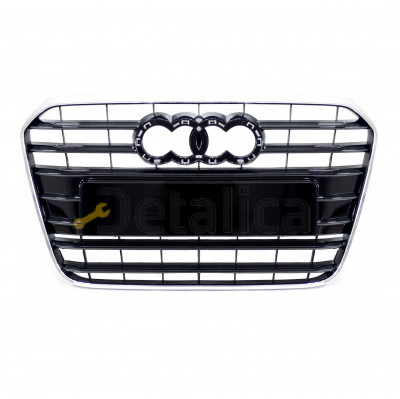 Решетка радиатора с хром молдингом для Ауди А6 С7 от 2011 (Тайвань)