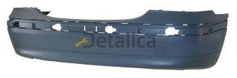 Бампер для Мерседес W203 (седан) задний, грунт (Италия)