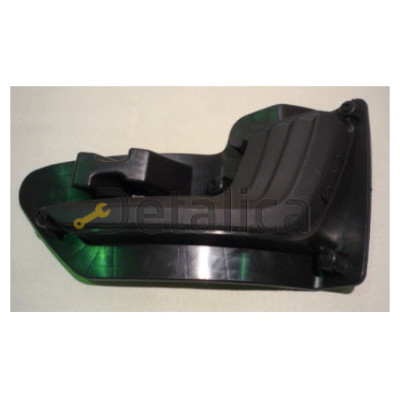 Решетка бампера передняя левая без отверстия под противотуманку для Киа Рио 3 от 2011 (Китай)