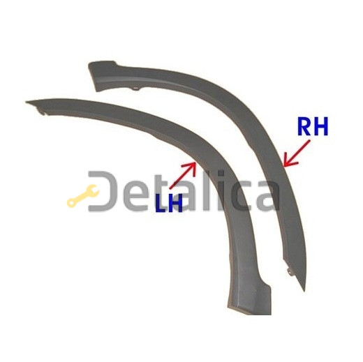 Молдинг арки крыла левый для Хонда СРВ 3