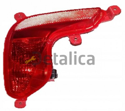 Фонарь задний в бампер левый (седан) для Киа Rio IV (Китай)