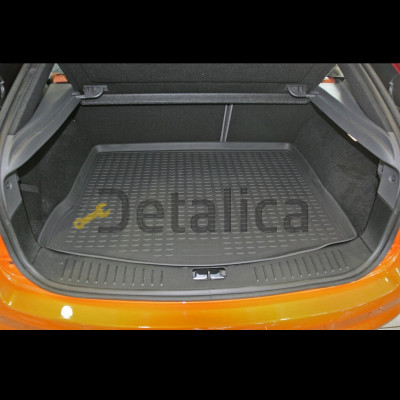 Коврик в багажник FORD Focus II 2004- хэтчбек резиновый