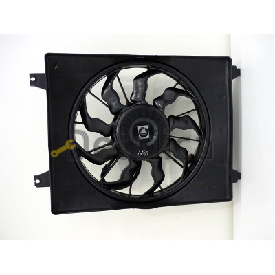 Вентилятор (диффузор) радиатора Хендай IX55 (Оригинал)