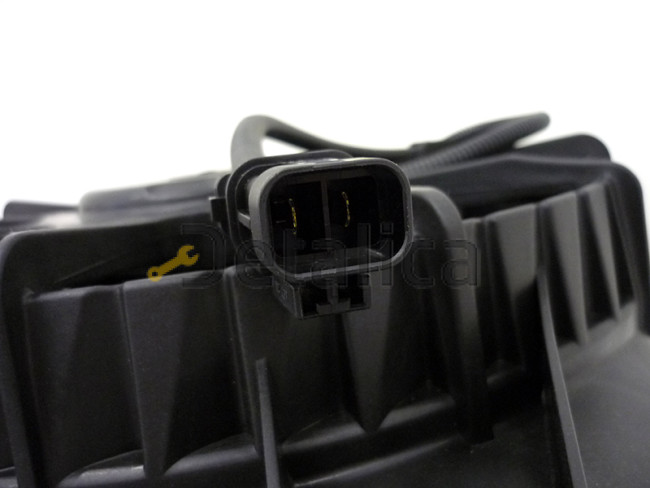 Вентилятор (диффузор) радиатора Хендай IX55 (Оригинал)