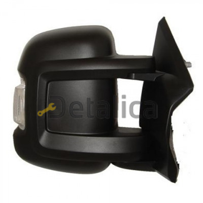 Зеркало правое электрическое с подогревом с указателем поворота convex для Пежо Боксер