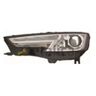 Фара левая с регулятором мотора диодная ксенон для Ауди А4 В9 от 2015 - 2020 (Depo)