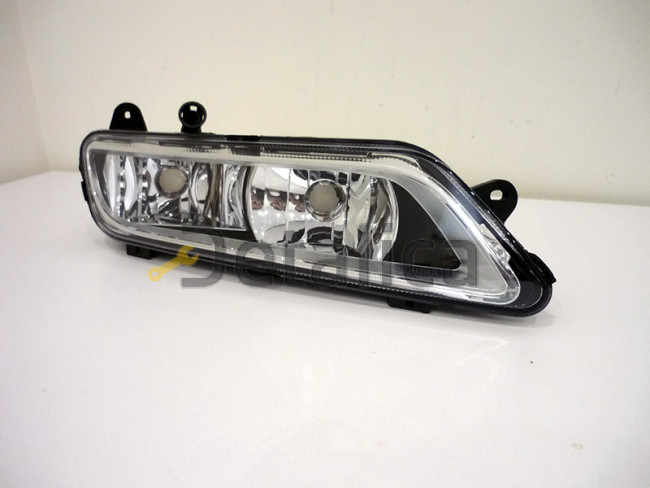 Фара противотуманная левая с подсветкой поворота для Фольксваген Пассат Б7 от 2011 (Depo)