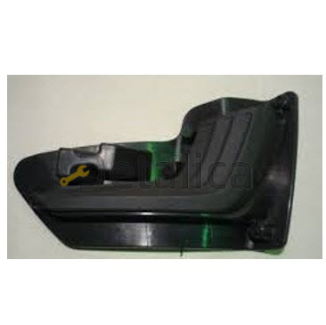 Решетка бампера передняя левая без отверстия под противотуманку для Киа Рио 3 от 2011 (Тайвань)