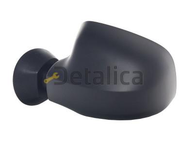 Renault LOGAN (SANDERO 08- (корпус монолитный!)) зеркало лев больш электр с подогрев (convex) (РОССИЯ) черн