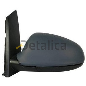 Зеркало левое электрическое с подогревом aspherical грунт для Опель Астра J от 2009