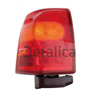 Фонарь задний (внешний) левый диод с кронштейном для Тойота Ленд Крузер 200 от 2012