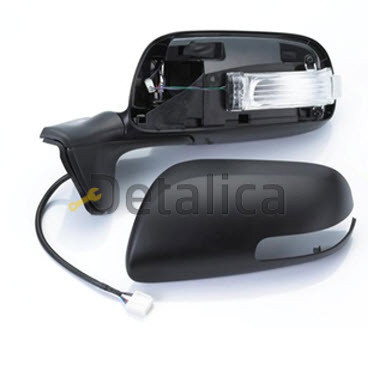 Зеркало левое электр с подогрев диод ук поворота  7 конт для Тойота Аурис от 2010 грунт