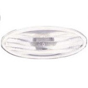 Повторитель поворота в крыло для Ниссан Кашкай прозрачный