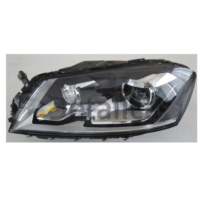Фара левая линзованная ксенон диодная без Afs для Фольксваген Пассат В7 от 2011 (Китай)