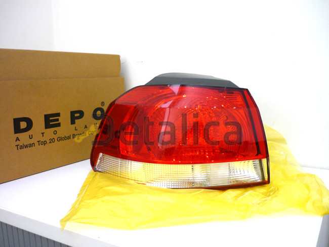 Фонарь задний внешний левый для Фольксваген Гольф 6 от 2009 (Depo) Valeo тип