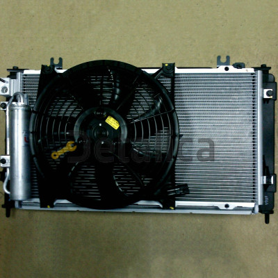 Радиатор кондиционера для Ниссан Сентра B17 оригинал