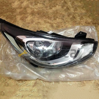 Фара правая для Хендай Солярис от 2011 (Китай)