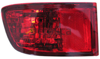 Фонарь для PRADO задн внешн лев нижн в бампер с противотум красн (Китай) 