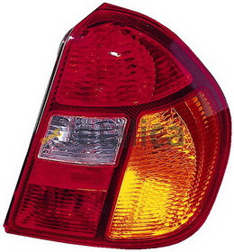 Renault CLIO (+SIMBOL) фонарь задн внешн прав (4 дв) (DEPO) красн-желт