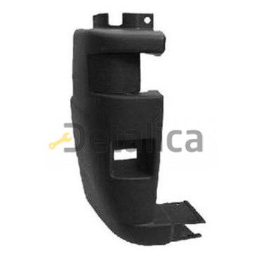 Боковина бампера задняя левая для Пежо Боксер черная