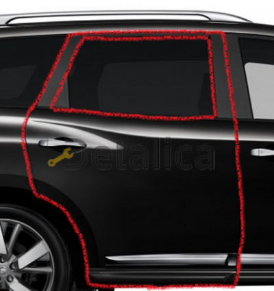 Дверь задняя правая для Ниссан Патфайндер Р52