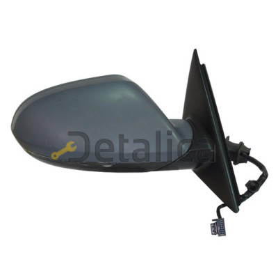 Зеркало левое 16 конт электр с подогревом автоскладыв памятью, Side Assist , диод ук поворота для Ауди А6 С7 от 2011 (Тайвань) aspherical грунт