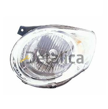 Фара левая без корректора для Киа Пиканто рестайлинг от 2008 (Depo) Фара левая без корректора для Киа Пиканто рестайлинг от 2008 (Depo)