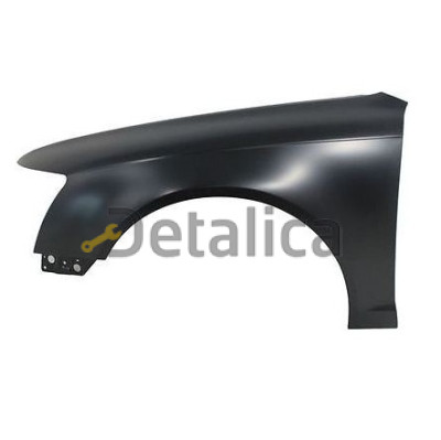 Крыло переднее левое без отв под повторитель для Ауди А6 С6 от 2008 - 2010 (Тайвань) стальное