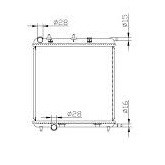 Радиатор охлаждения для Ситроен С3 от 2002 Китай