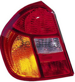 Renault CLIO (+SIMBOL} фонарь задн внешн лев (4 дв) (DEPO) красн-желт