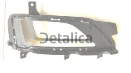 HYUNDAI TUCSON решетка бампера передн прав с отв п/противотум, drl( ход. огни) (Китай