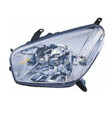 Фара левая без корректора белая для тойота рав 4 2000-2003