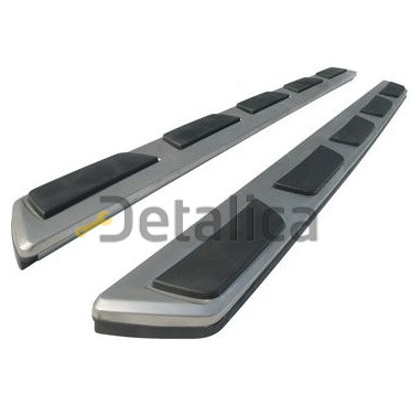 Порог-подножка левая+правая комплект для Ауди Q5 от 2008 (Китай) Oem Style