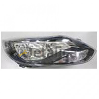 Фара правая с регулятором мотора внутри черная для Форд Фокус 3