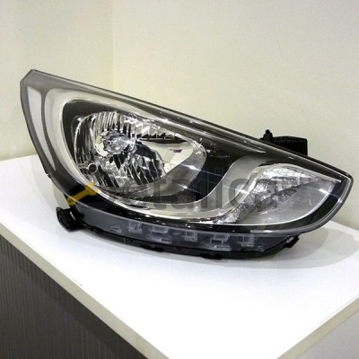 Фара правая для Хендай Солярис от 2011 (Depo)