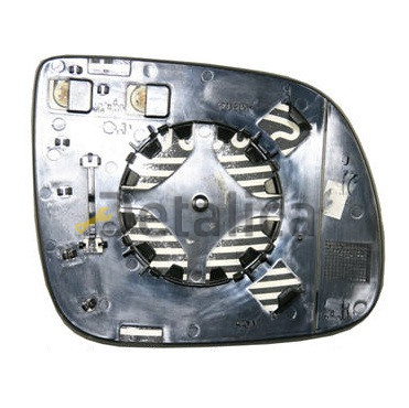 Стекло зеркала левое электрическое с подогревом для Ауди Q5 от 2008 (Тайвань) aspherical
