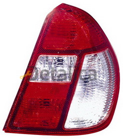 Renault CLIO (+SIMBOL) фонарь задн внешн прав (4 дв) (DEPO) красн-бел