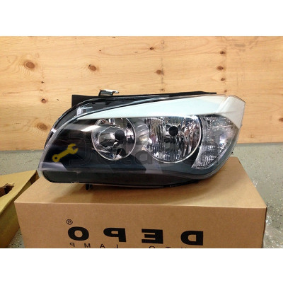 Фара левая под корректор для BMW X1 E84 Depo от 2009