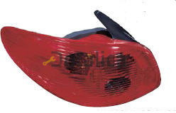 PEUGEOT 206 фонарь задн внешн лев (depo)