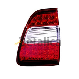 Фонарь задний внутренний левый с диод бело-красный для Тойота Ленд Крузер 100 от 2002